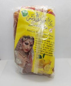 Мыло бельди цитрусовое традиционное желтое марокканское в пачке Soltanat
